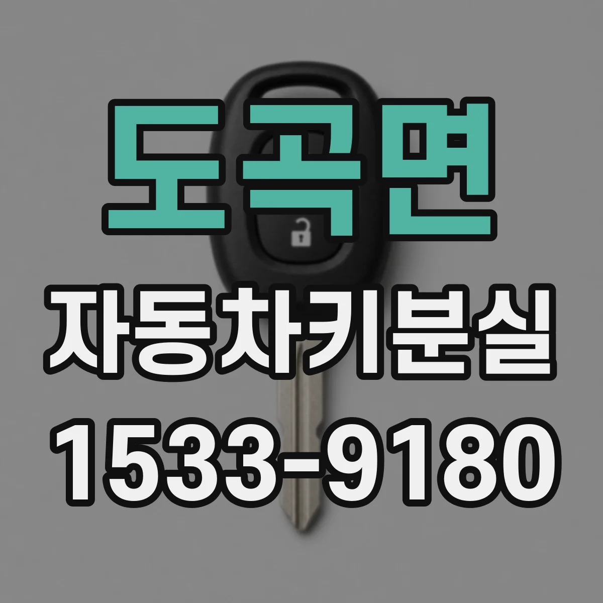 도곡면 자동차키분실