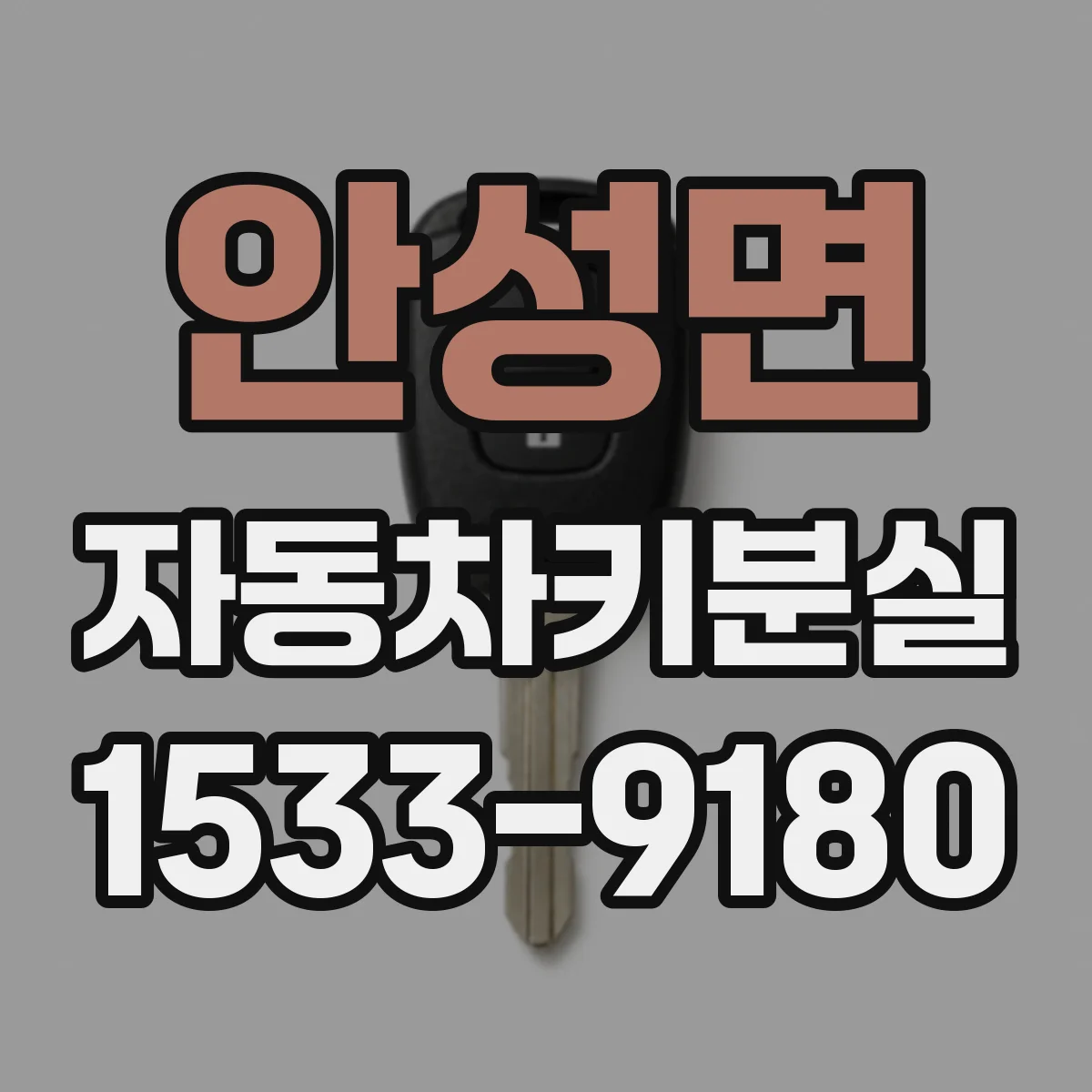 안성면 자동차키분실