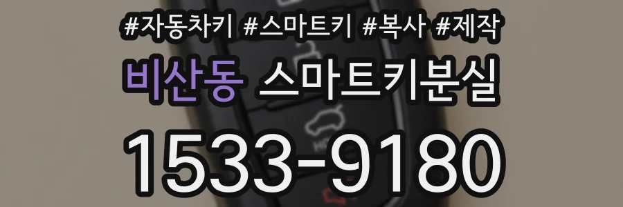 비산동 스마트키분실