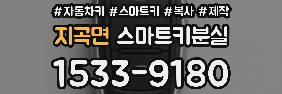 지곡면 스마트키분실