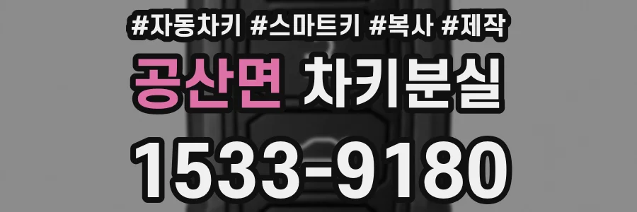 공산면 차키분실