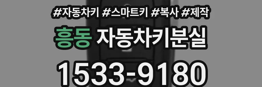 흥동 자동차키분실
