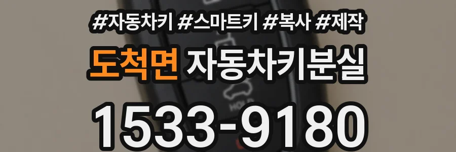 도척면 자동차키분실