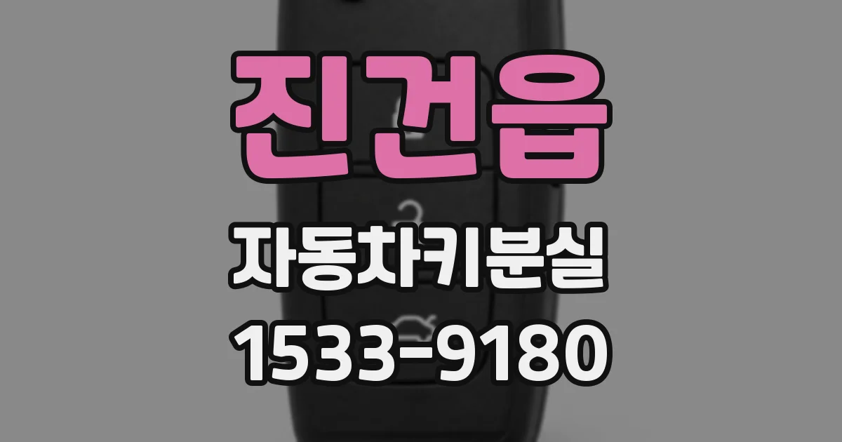 진건읍 자동차키분실