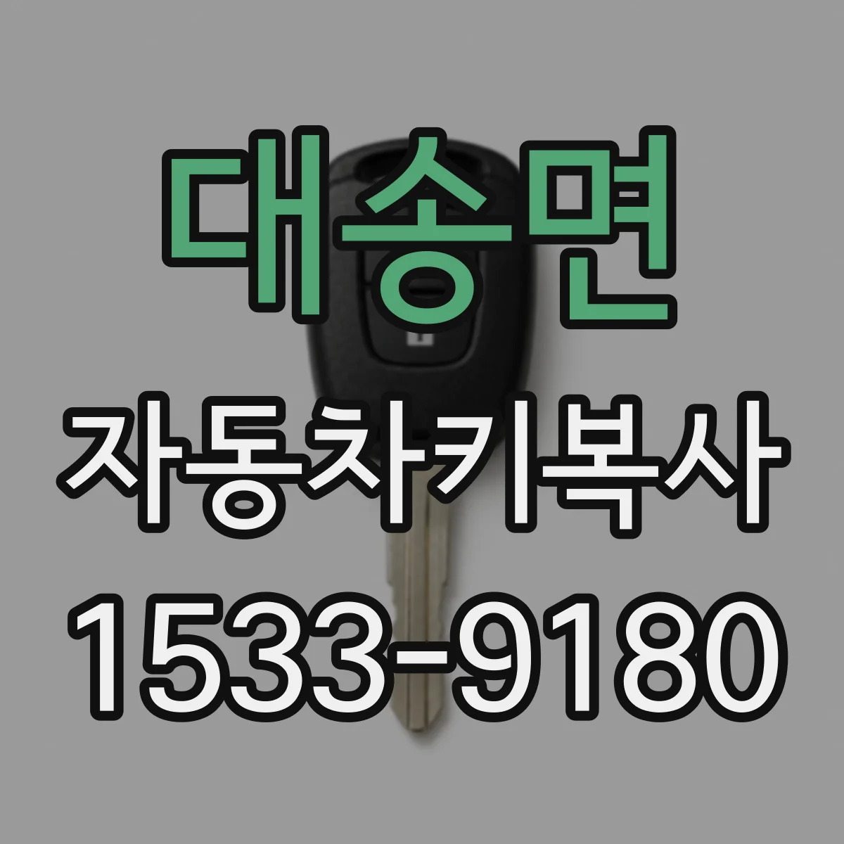 대송면 자동차키복사