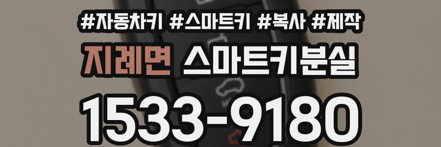 지례면 스마트키분실