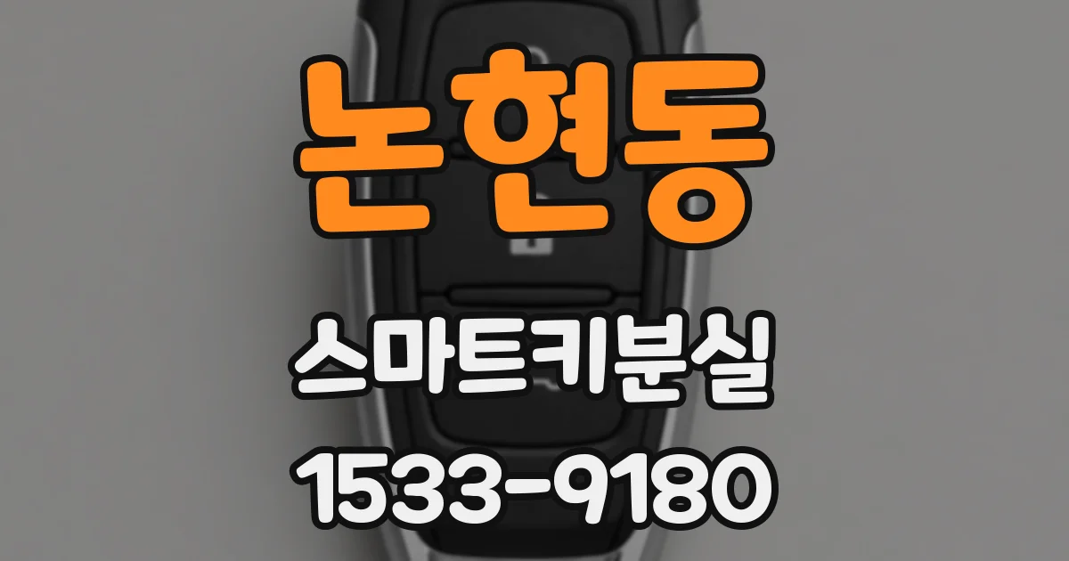 논현동 스마트키분실
