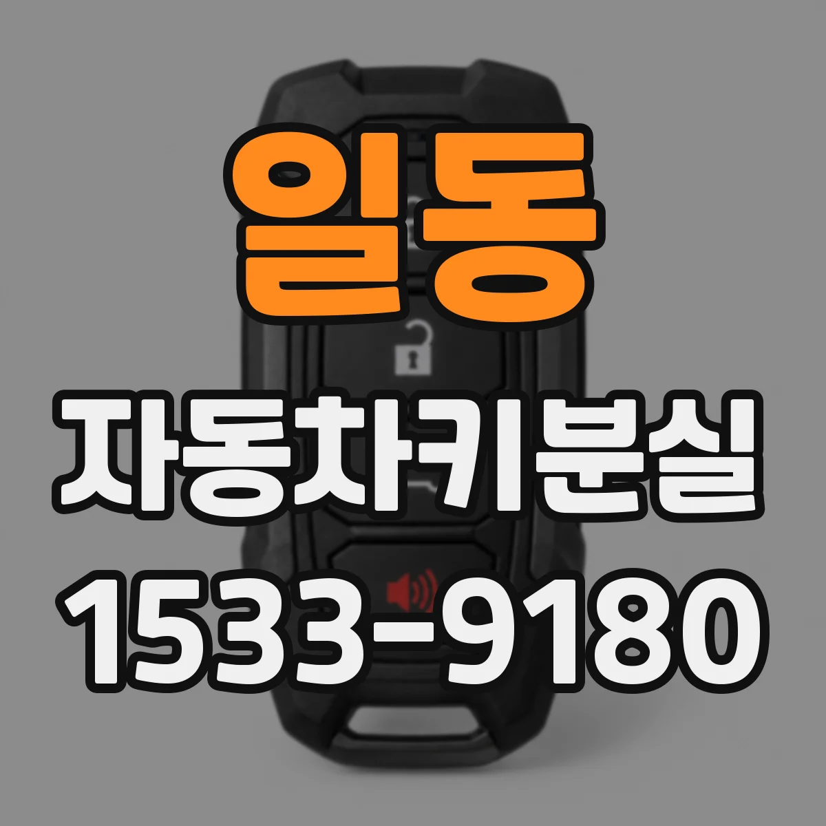 일동 자동차키분실