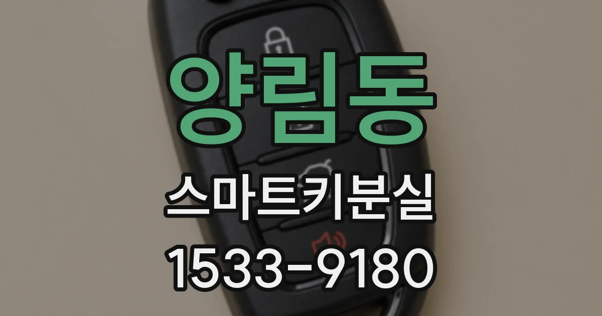 양림동 스마트키분실