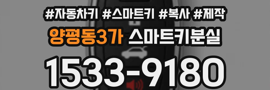 양평동3가 스마트키분실