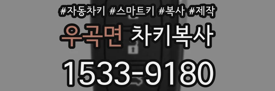우곡면 차키복사