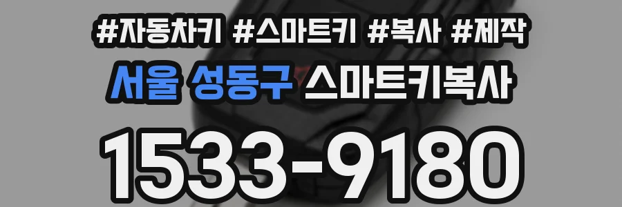 서울 성동구 스마트키복사