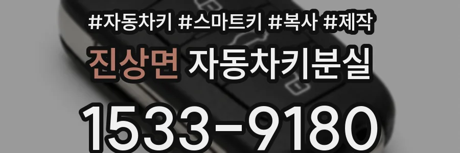 진상면 자동차키분실