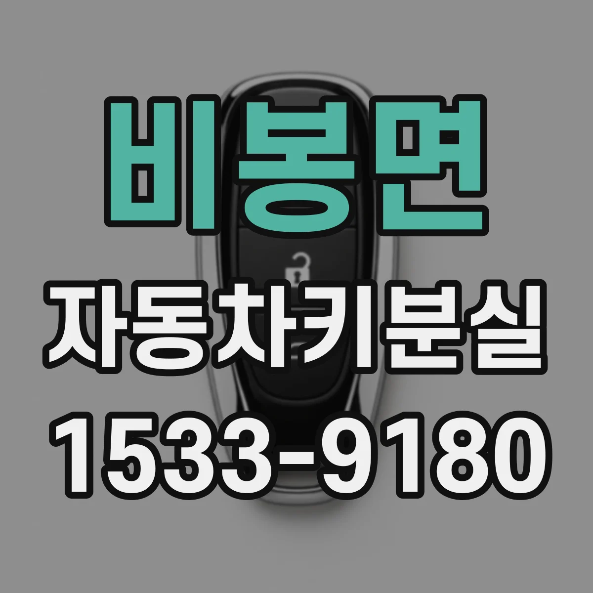 비봉면 자동차키분실