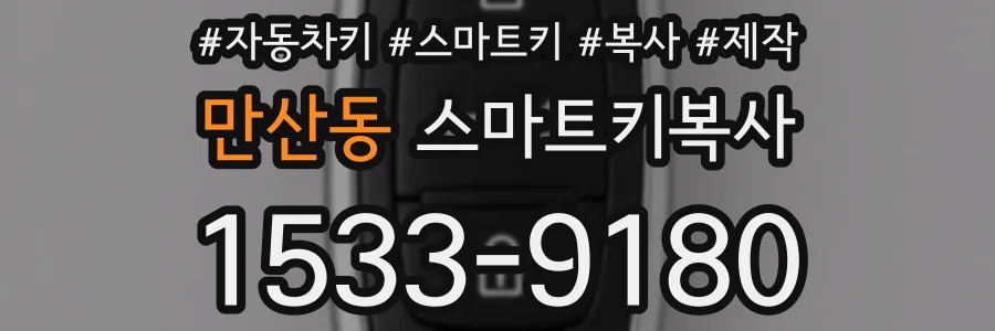 만산동 스마트키복사
