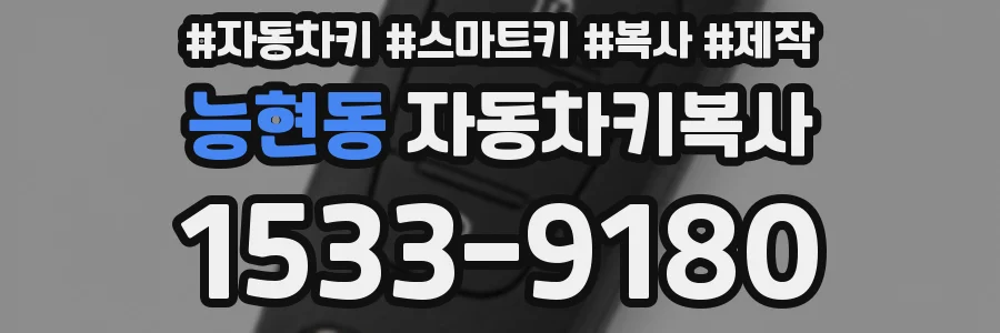 능현동 자동차키복사