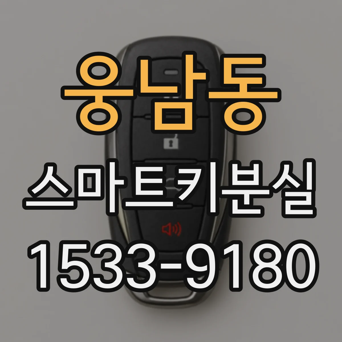 웅남동 스마트키분실