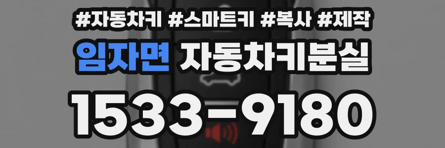 임자면 자동차키분실