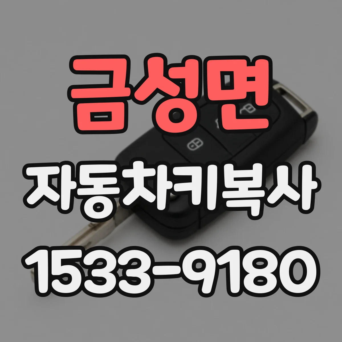 금성면 자동차키복사