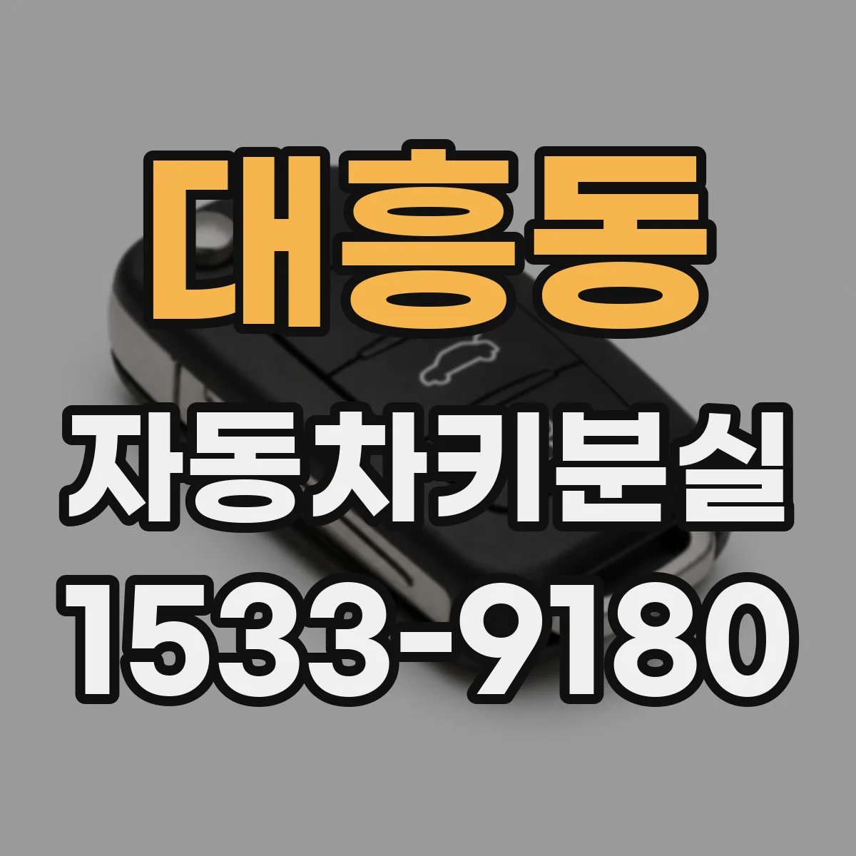 대흥동 자동차키분실