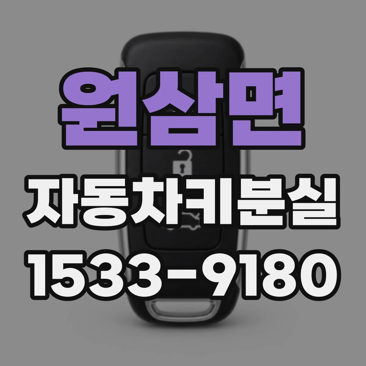 원삼면 자동차키분실