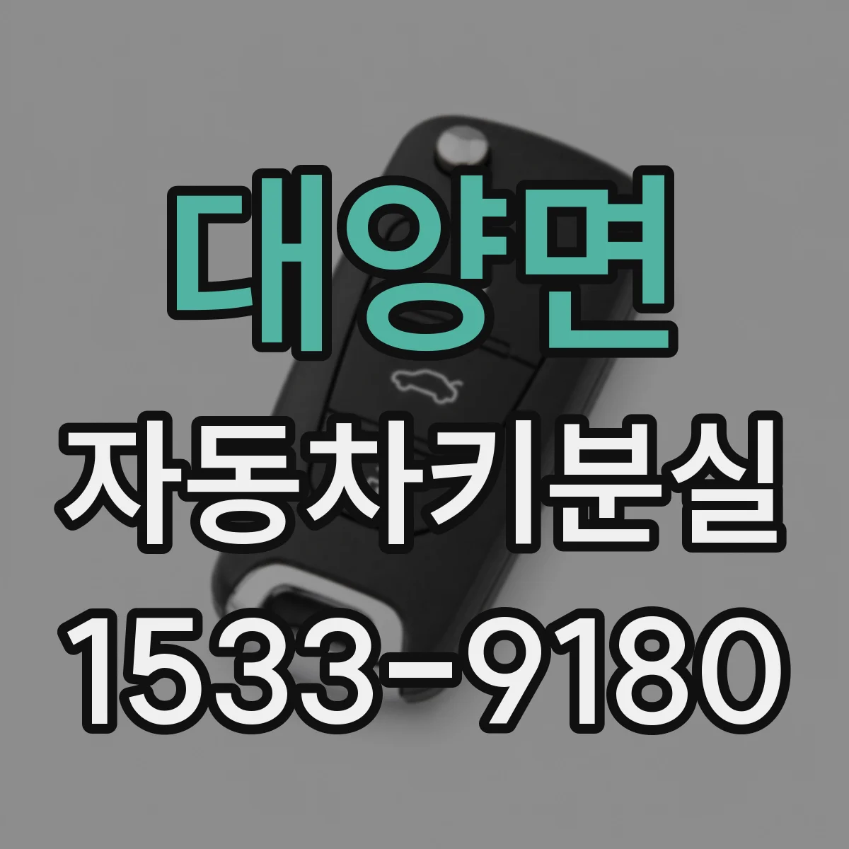 대양면 자동차키분실