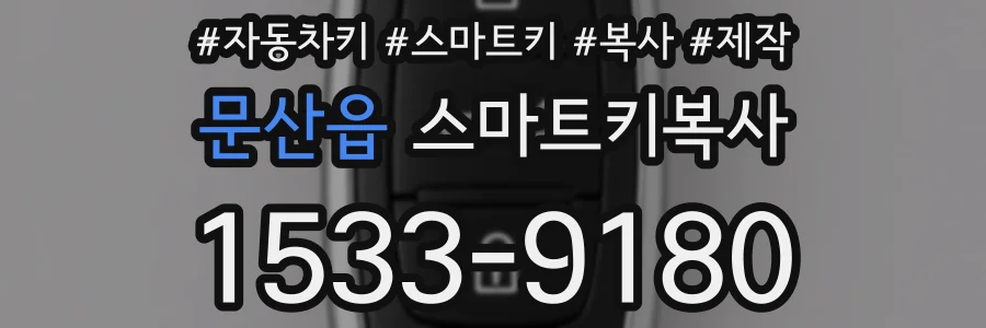 문산읍 스마트키복사