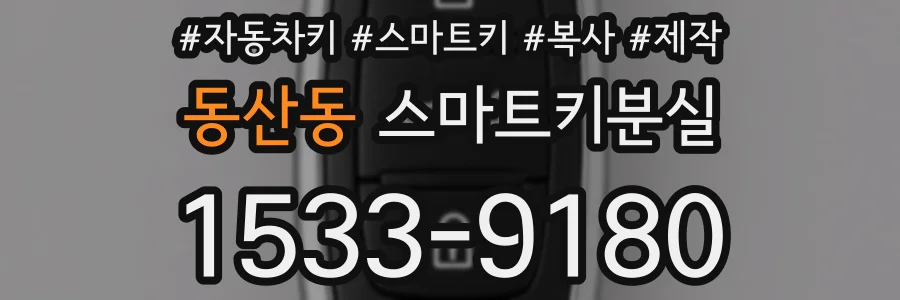동산동 스마트키분실