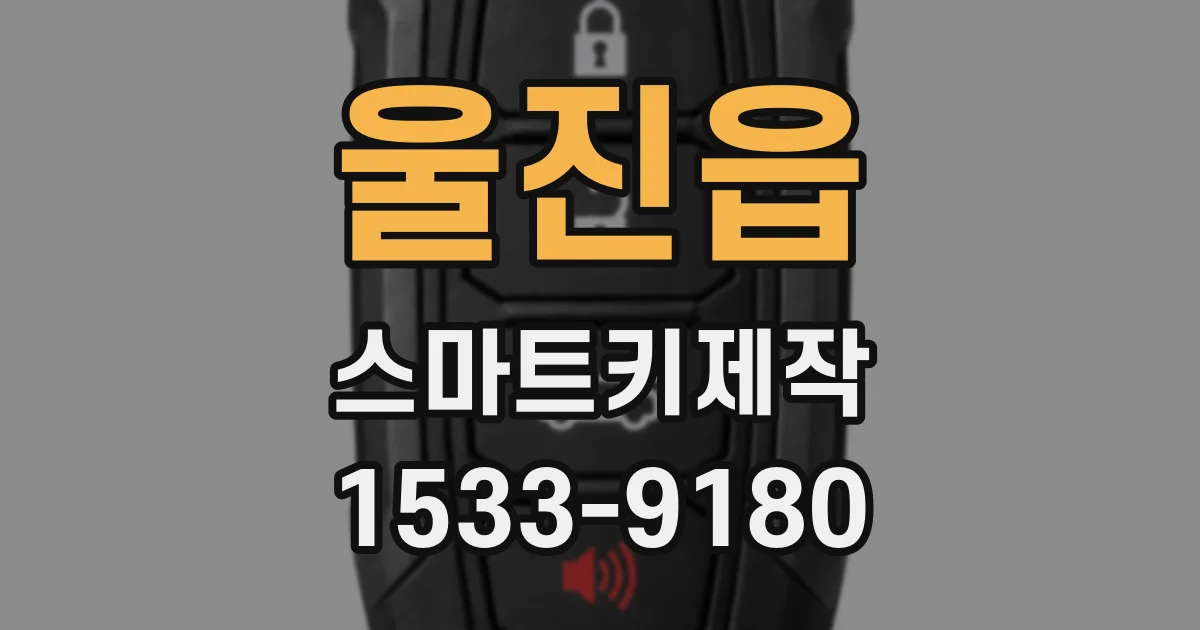 울진읍 스마트키제작