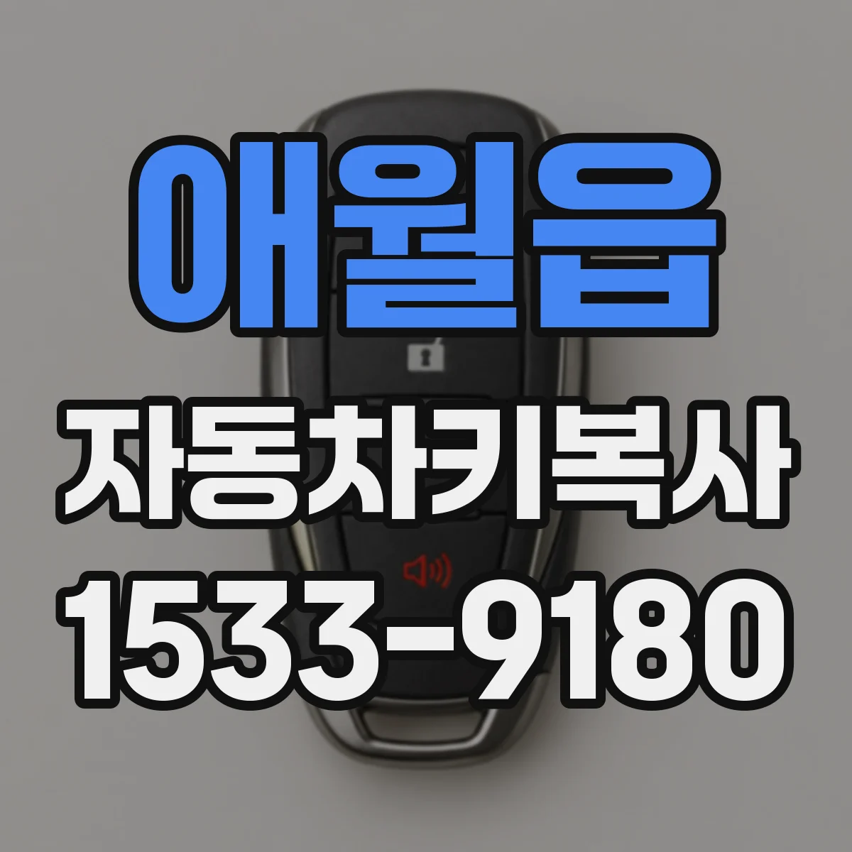 애월읍 자동차키복사