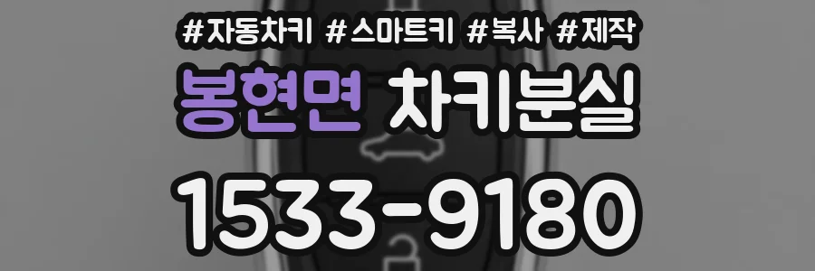 봉현면 차키분실