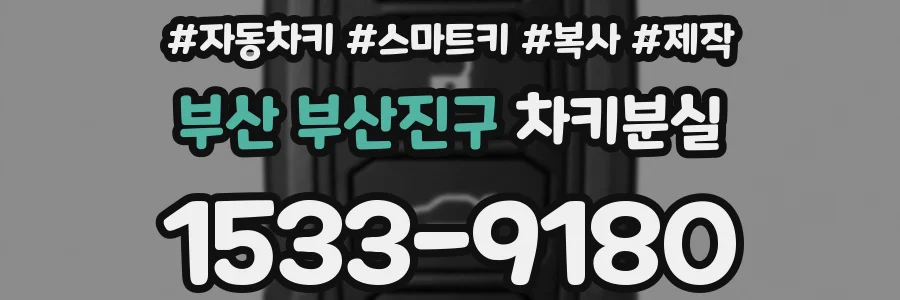 부산 부산진구 차키분실