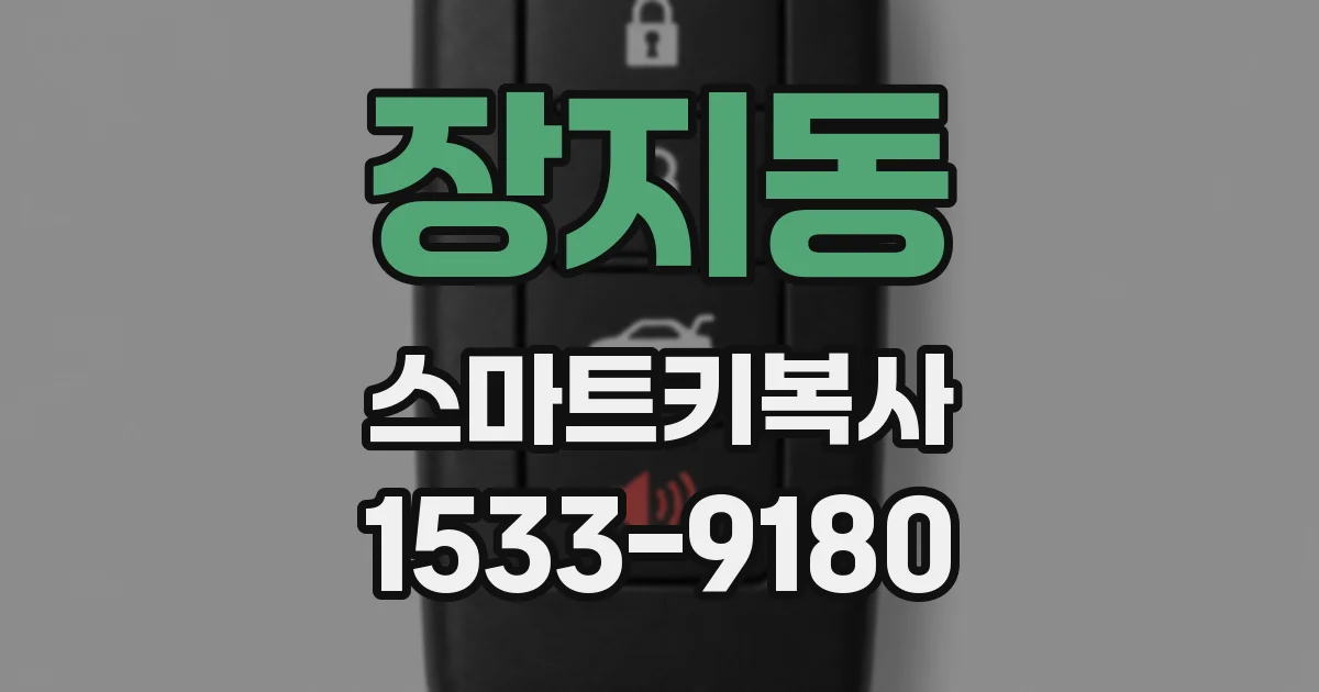 장지동 스마트키복사