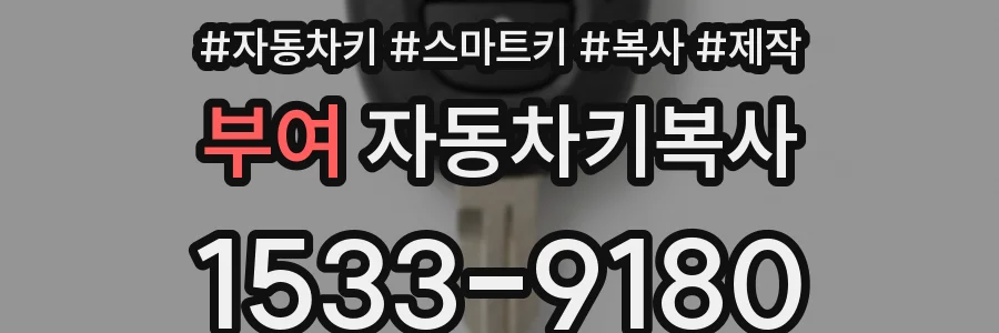 부여 자동차키복사
