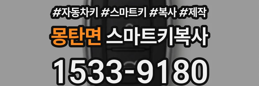 몽탄면 스마트키복사
