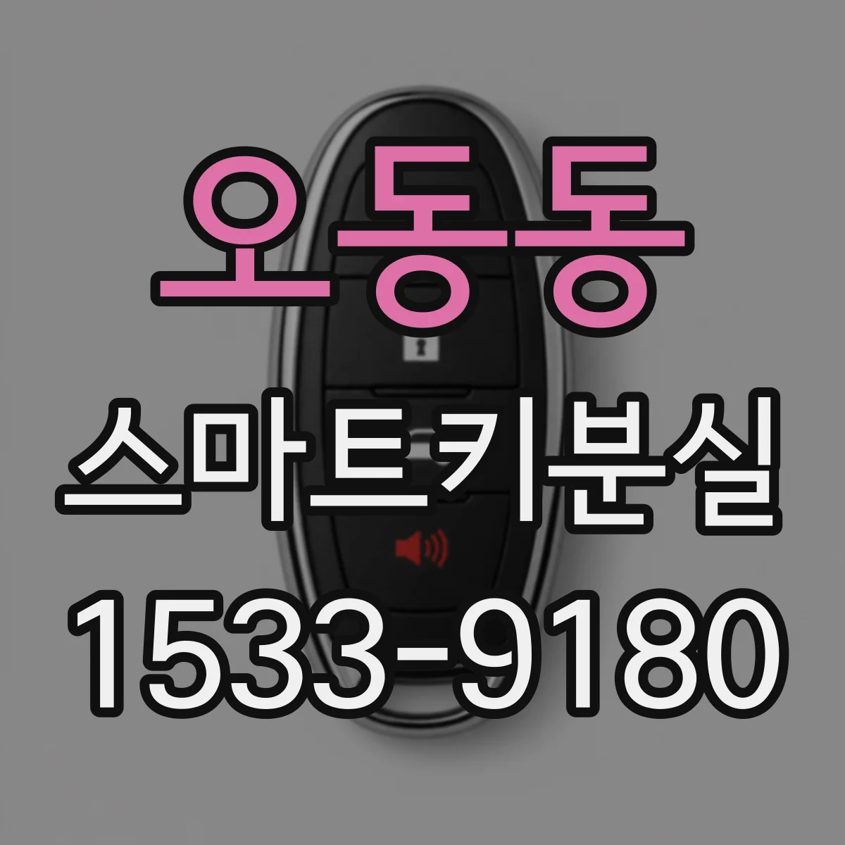 오동동 스마트키분실