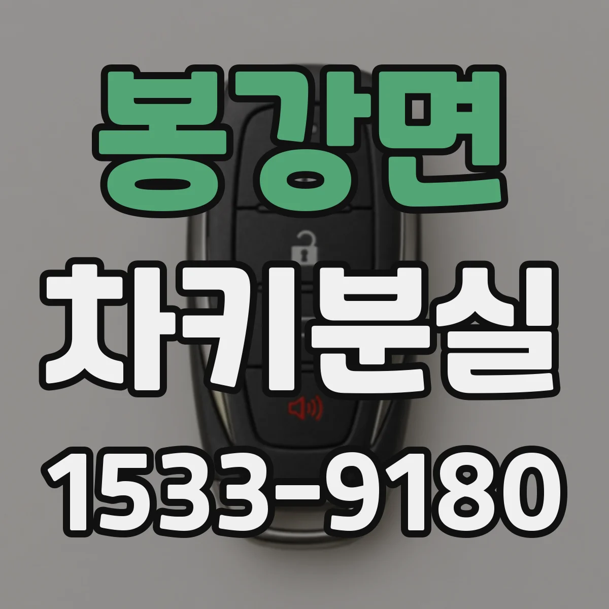 봉강면 차키분실