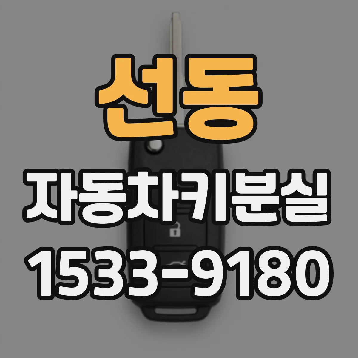 선동 자동차키분실