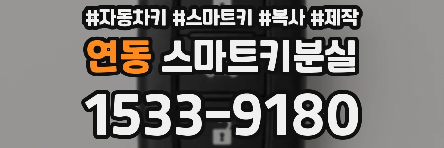 연동 스마트키분실