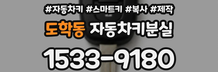 도학동 자동차키분실