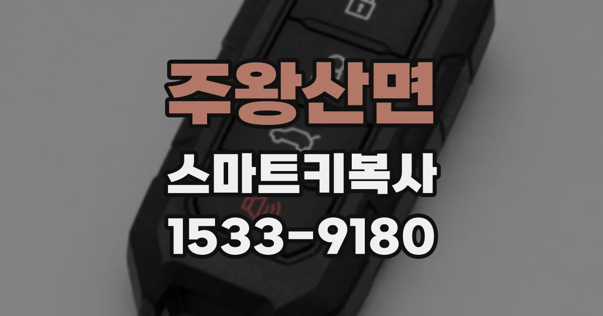 주왕산면 스마트키복사