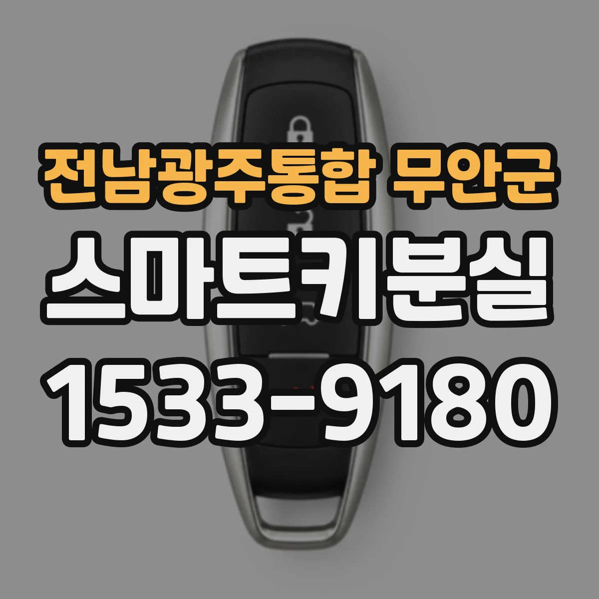 전남광주통합 무안군 스마트키분실