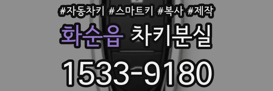 화순읍 차키분실