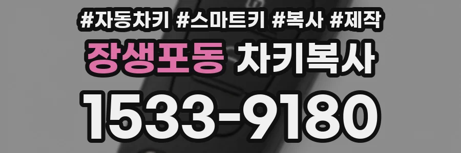장생포동 차키복사