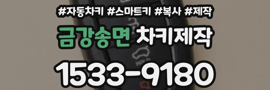 금강송면 차키제작