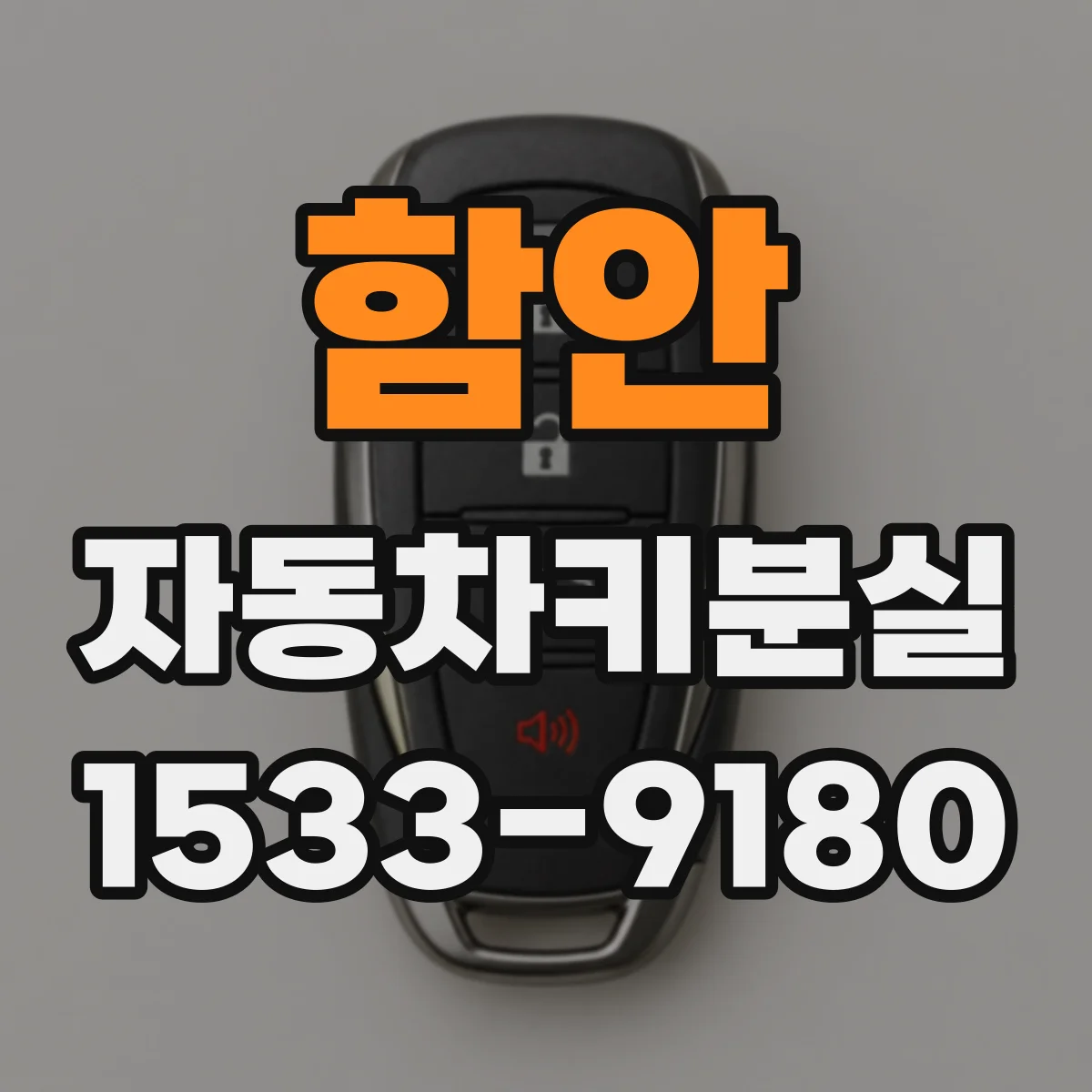 함안 자동차키분실