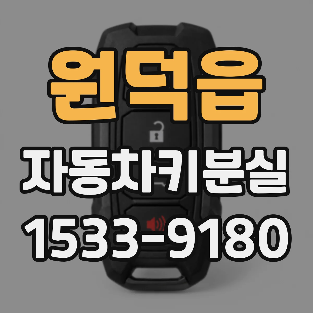 원덕읍 자동차키분실