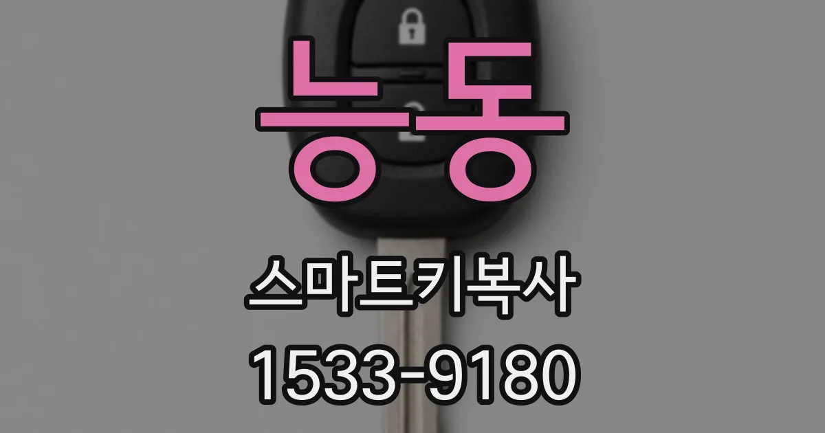 능동 스마트키복사