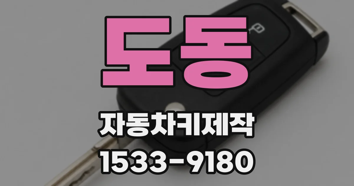 도동 자동차키제작