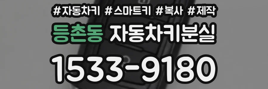 등촌동 자동차키분실